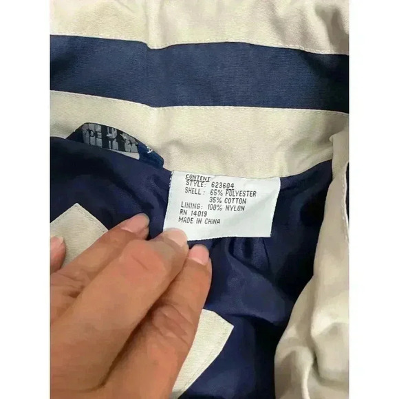 JOHN BLAIR RAIN JACKET HIDEAWAY HOOD MEN'S WINDBREAKER SIZE LARGE - Picture 9 of 9